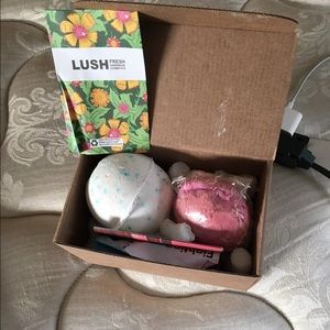 LUSH Bath bombs