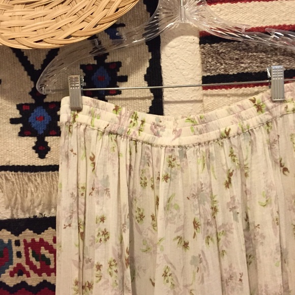 Free People Wide leg printed pants