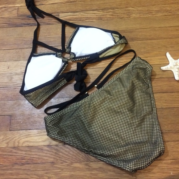 Nude Mesh Bikini - Picture 3 of 4