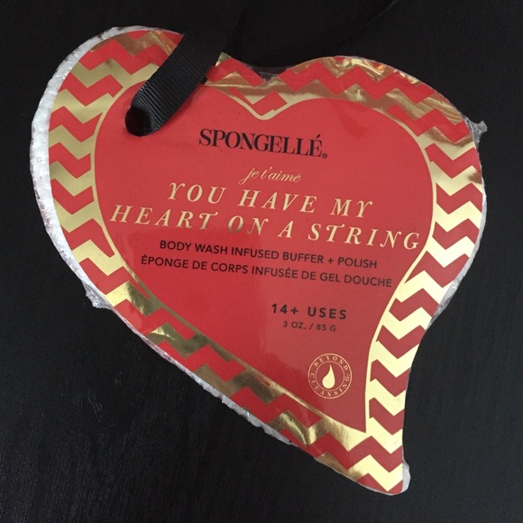 Spongee You have my heart on a string Body Wash