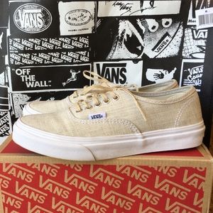 Beige (light cream, light tan) Vans