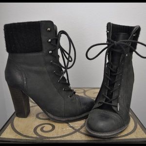 Lace up Aldo Booties