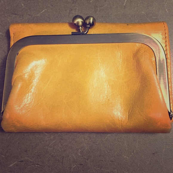 Small yellow hobo. Used ONCE!