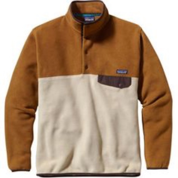 Tan/brown Patagonia Synchilla