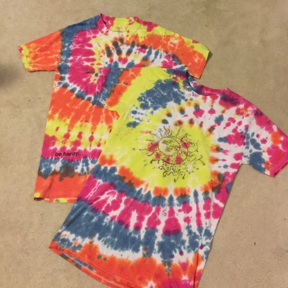 Tie-dye T-shirts