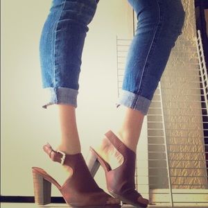 TAN HEELS FROM OLD NAVY