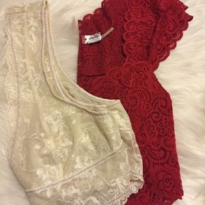 Bundle!! 2 Free People Bralettes