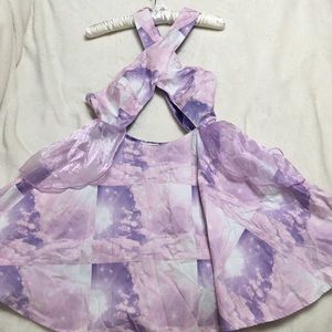 ONE OF A KIND Lucy Hope Galaxy cut out dress