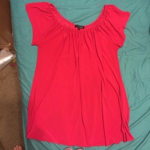 Flowing Hot Pink Top