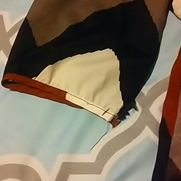 Chevron pattern dress - Picture 2 of 3