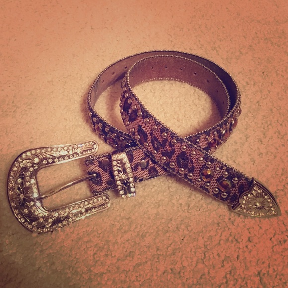 Leopard Blazin Roxx belt