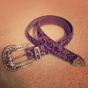 Leopard Blazin Roxx belt