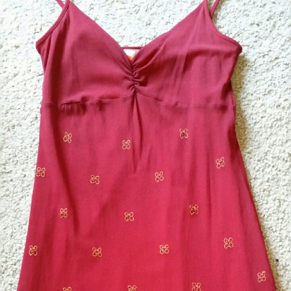 Red sexy dress