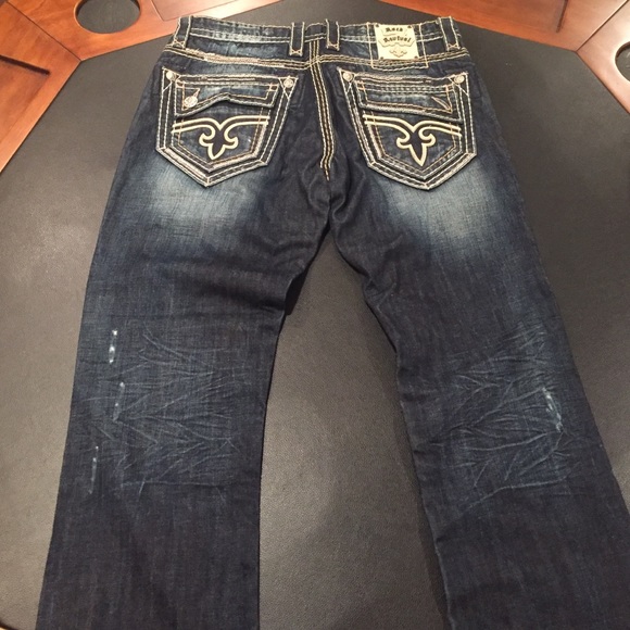 Rock Revival Other - Rock revival men's jasper slim straight jeans