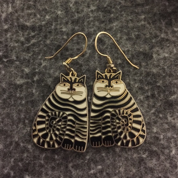 Vintage Laurel Burch earrings