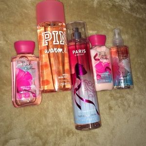 A different assortments of body supplies