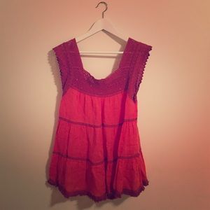 Free People linen top