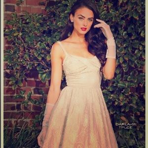 Beautiful embroidered swing Stop Staring dress,