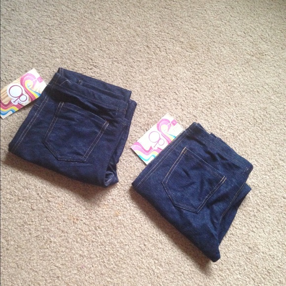 Jean leggings