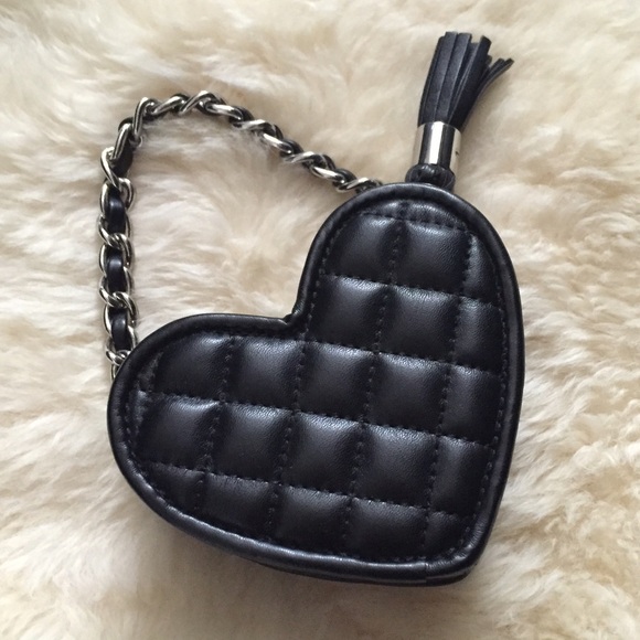 Adorable heart shaped Bebe bag!!!