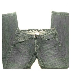 **REDUCED** Industrial  cotton jeans