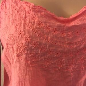 Old Navy Embroidered Tank