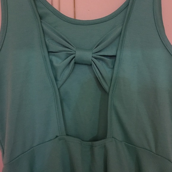Pretty Turquoise Dress - Picture 3 of 4