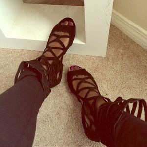 Caged Sandals