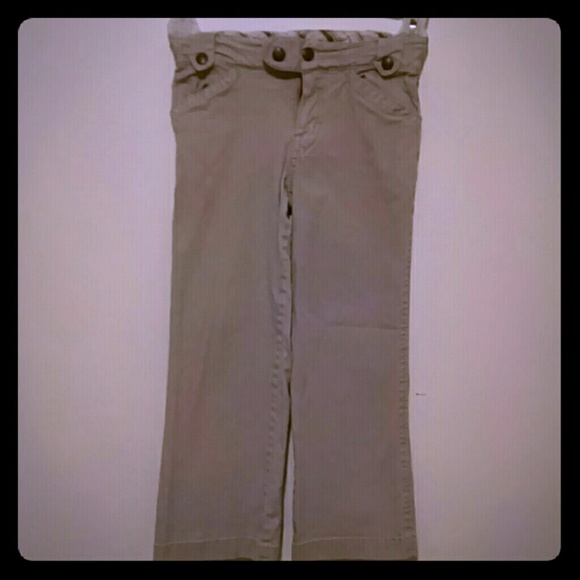 Girls khaki pants