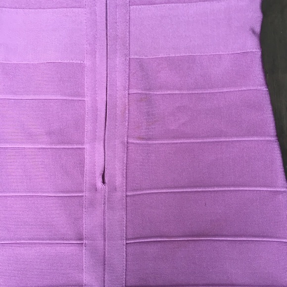💥SOLD💥 Lavender Purple Bandage Bodycon Dress  S - Picture 3 of 3