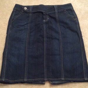 Jean skirt