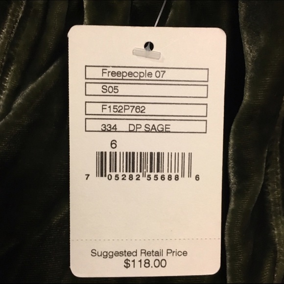 Free People Velvet pants - Picture 2 of 3