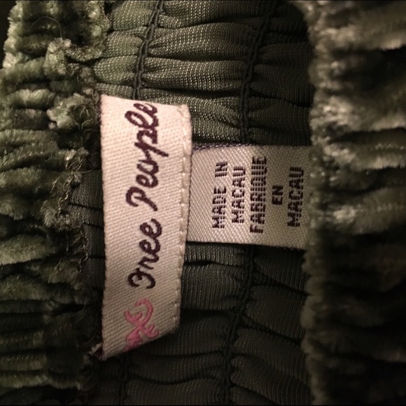 Free People Velvet pants - Picture 3 of 3