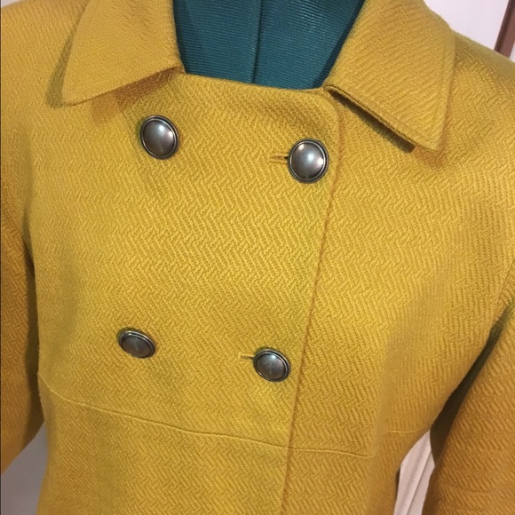 Gold Herringbone Jacket