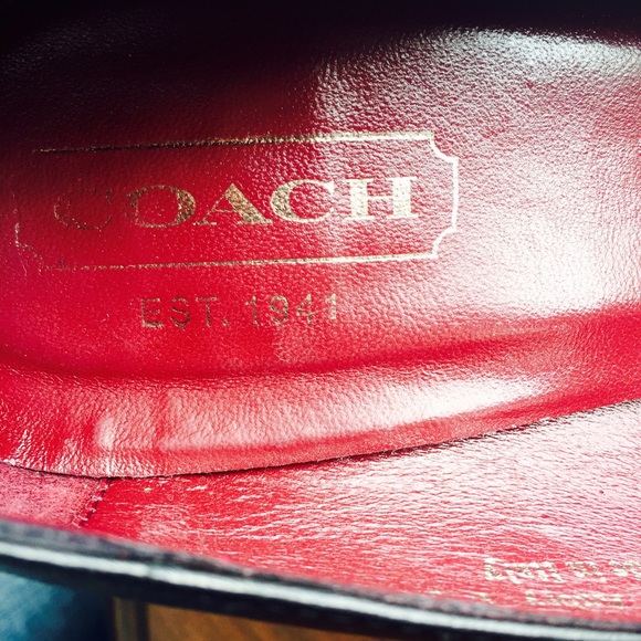 SOLD 🌺 Authentic Coach Heels 🌺 - Picture 3 of 4