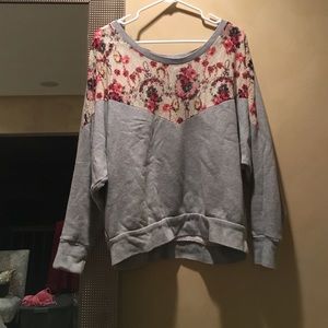 Free People lace sweater