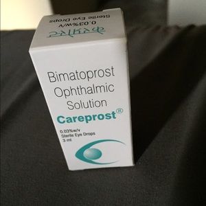 Careprost for amazing eyelash growth!