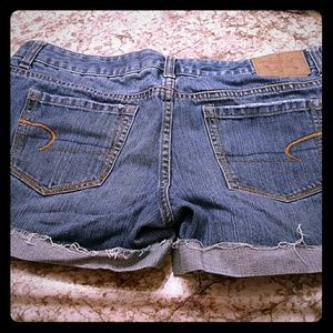 American eagle jean shorts womens 12 like new