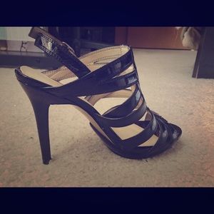 6.5 size gladiator heels - Nine West