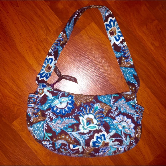Vera Bradley Java Blue Maggie Bag