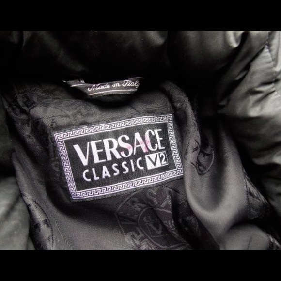 Versace goose down coat 54 IT or 18 US - Picture 3 of 7