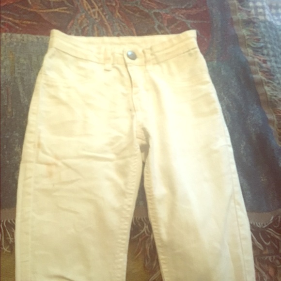 White jeggings