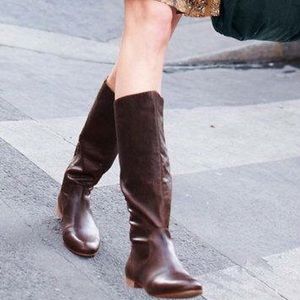 Frye Jillian Boot Dark Brown 6.5