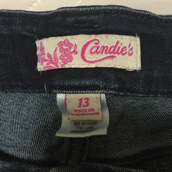 Dark denim double buttoned high wasted shorts - Picture 2 of 3