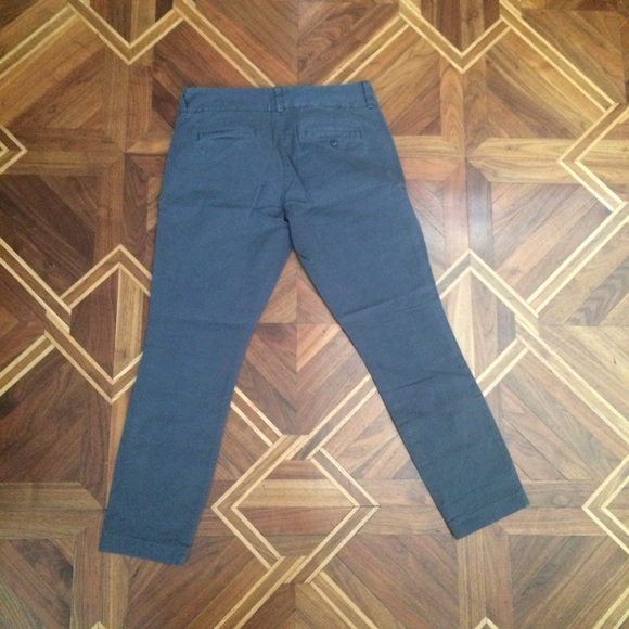 J. Crew charcoal chino pants
