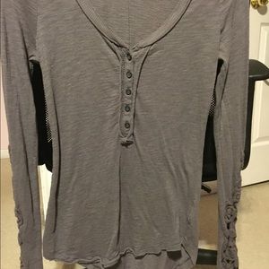 Cute button down V-neck