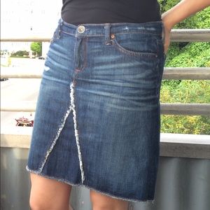 Banana republic jean skirt size 6