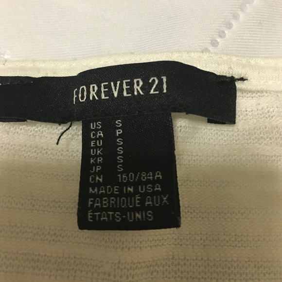 White shirt with cute black crosses on front💞 - Picture 2 of 3