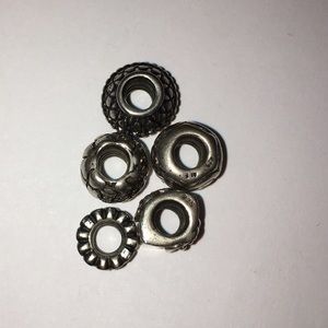 5 Pandora Charms