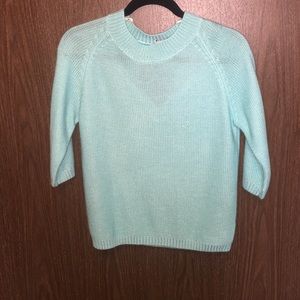 Teal Sweater
